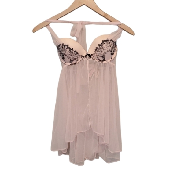 Victoria Secret Women Intimate Bra Tankini Top sz 34C - Picture 1 of 7